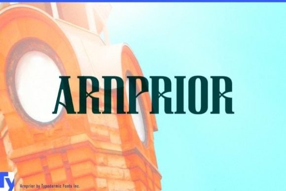 Arnprior: Integrating a Modular Display Font into Professional Workflows