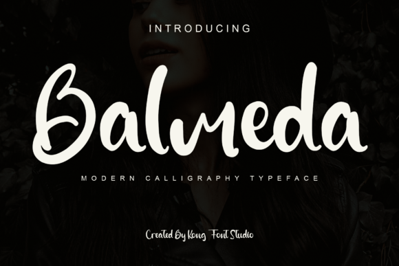 Balmeda: A Handwritten Script Font for Modern Brands