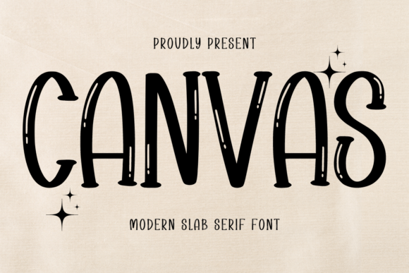 Canvas: The Bold Slab Serif for Impactful Design