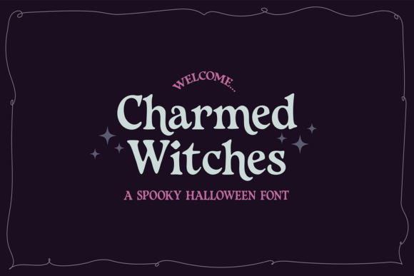 Charmed Witches: A Serif Font for Sophisticated Halloween Design