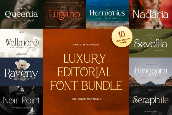 Decoding the Luxury Editorial Bundle: Typography's Role in Modern Visual Identity