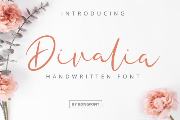 Divalia: Elevating Design with Elegant Handwritten Typography