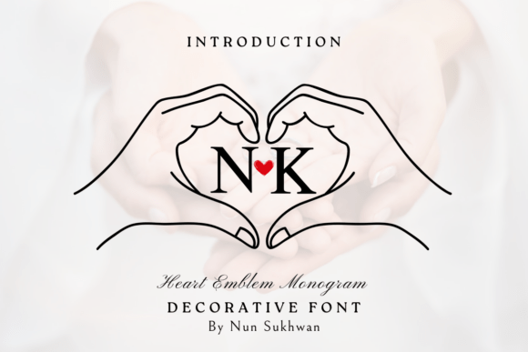 Heart Emblem Monogram: The Intersection of Personalization and Digital Craftsmanship