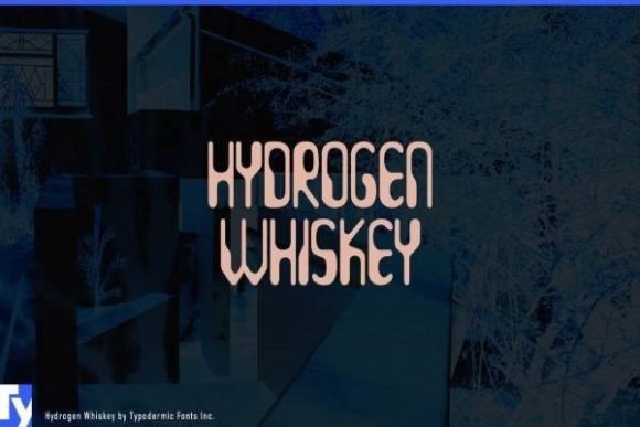 Hydrogen Whiskey: The Retro Display Font for Modern Branding