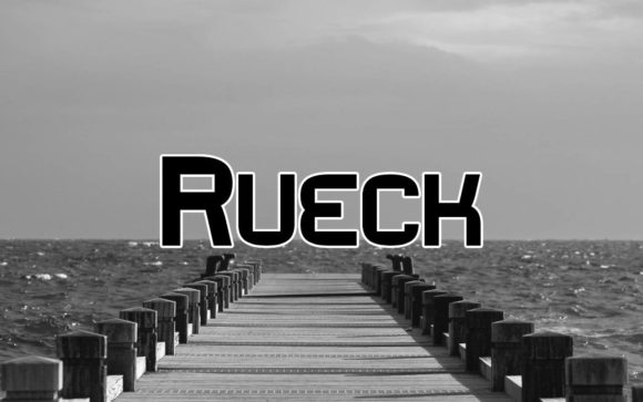 Rueck: A Practical Evaluation of a Bold, Sci-Fi Display Typeface
