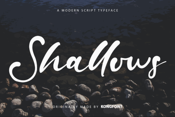 Shallows Font: The Modern Script for Creative Branding and Design