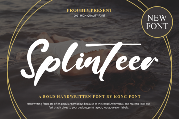 Splinteer: The Handwritten Script Font Redefining Modern Design