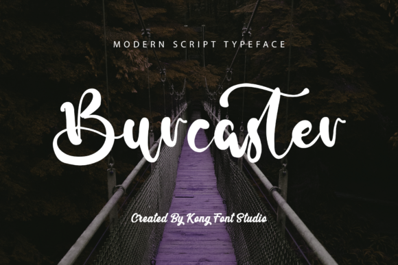 Why Burcaster is the Playful Script Font Defining the Creator Economy's Visual Voice